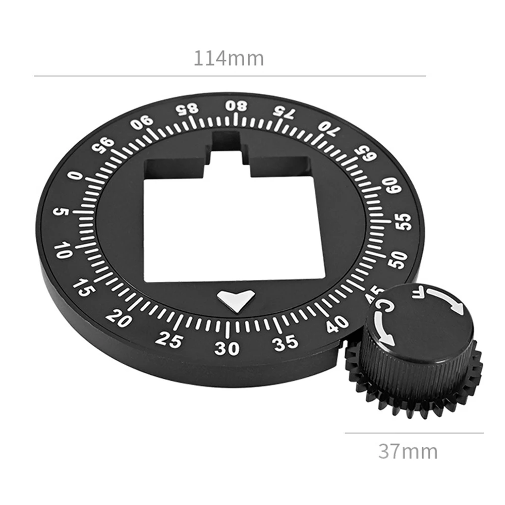 Coffee Grind Setter Aluminum Grinder Dial Enhanced Coffee Flavor Solid Aluminum Construction For EUREKA Specialita