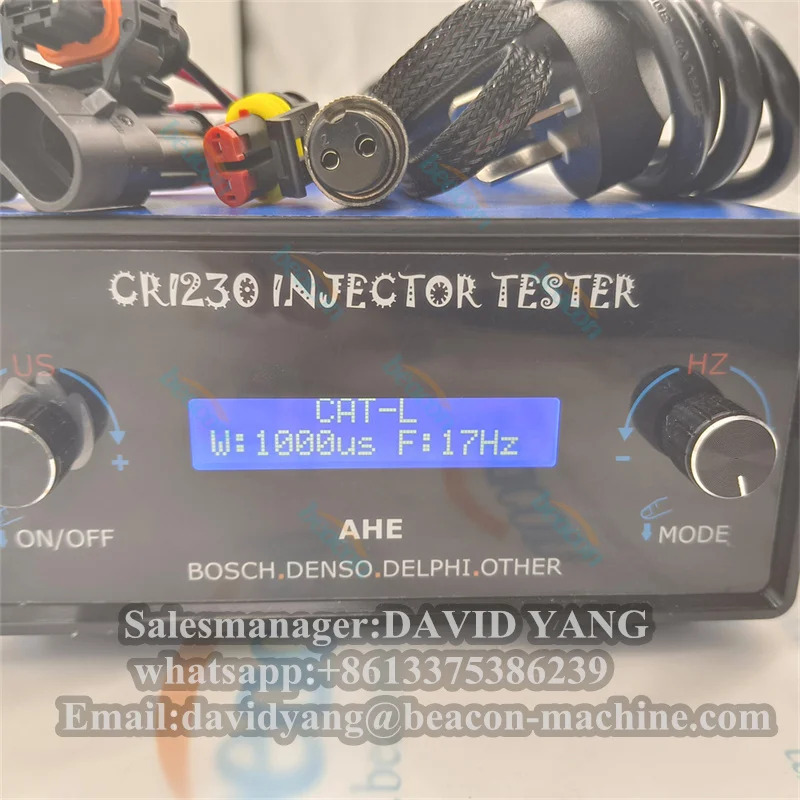 CRI230 Common Rail Diesel Fuel CRI Injector Tester With AHE Function Injector Test Simulator