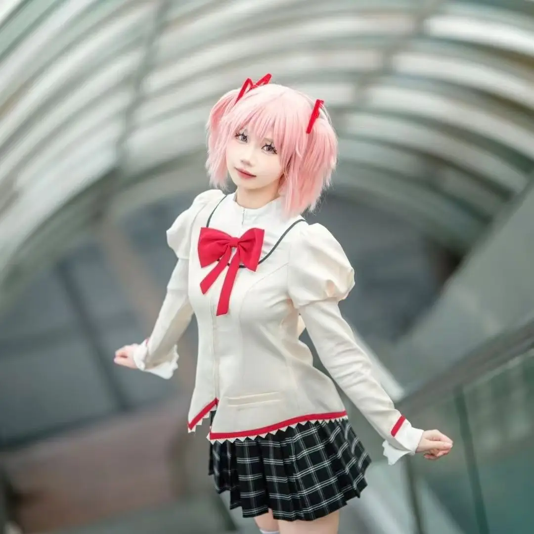 

Puella Magi Madoka Magica Cosplay School Uniforms for Madoka, Homura, Sayaka & Mami
