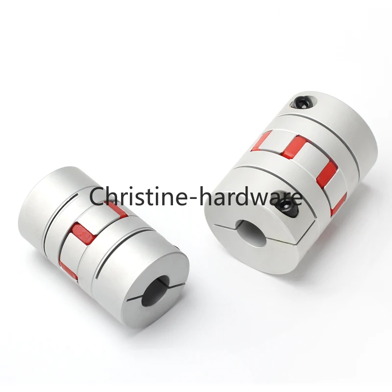 CF-03/BW Series 1PCS Flexible plum Clamp Coupler D40 L55 Shaft Size CNC Jaw Shaft Coupling/8/10/12/14/16/18/20/22mm D40L55