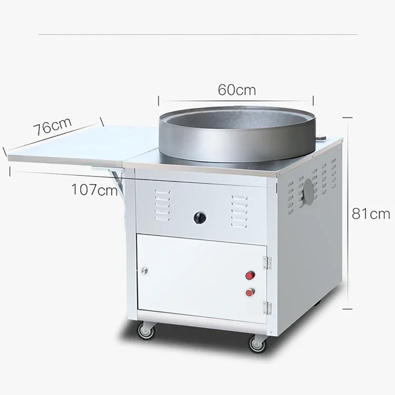 Máquina de torrefação vertical multifuncional, castanha frita açúcar, gás comercial ou 220V