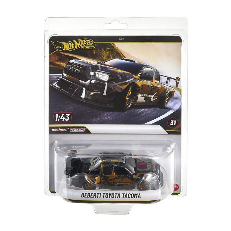 Hot Wheels 1:43 Scale Gold Label Premium Collectible Diecast Alloy Car Model - Toyota Porsche McLaren Camaro for Collectors