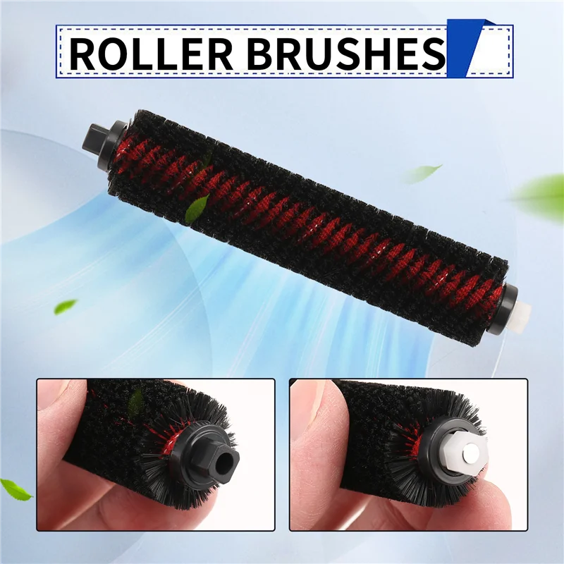 قطع غيار الأجهزة لفرشاة التنظيف Roborock S7 Maxv Ultra & S8 Pro Ultra عالية السرعة قابلة للغسل بديلة لغسل الممسحة والقيام