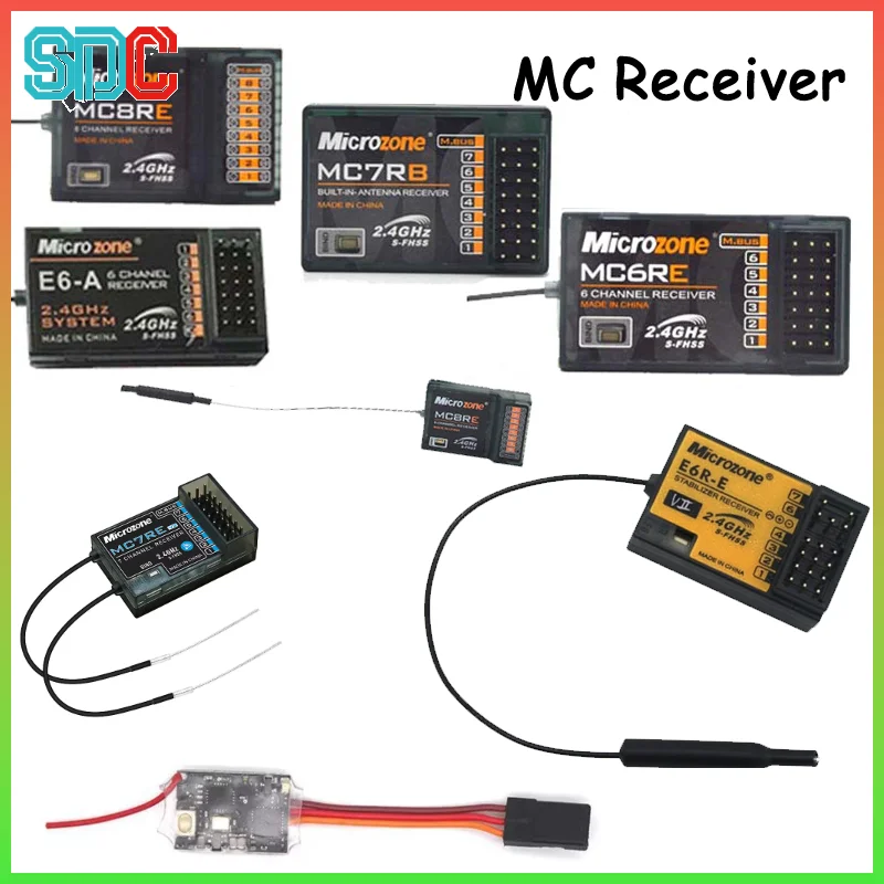 

Набор приемников дистанционного управления Mike, самостабивающийся MC7RE-V2 MC8RE-V2 MC6RE E6R-E, стабильность 9002, 6CC78B, аксессуары для радио-игрушек