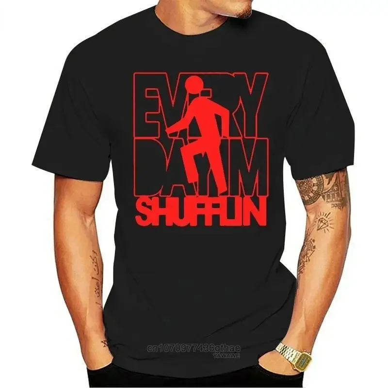 Everyday Im Shuffling T Shirt Lmfao Party Rock Flock Men Women Summer Cool Breathable Graphic Tops Hip-hop Casual Streetwear