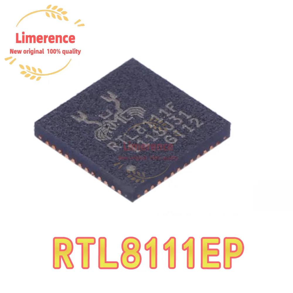 

1 Piece RTL8111EP RTL8111 GN EPH RTL8111EPV RTL8118ASH RTL8151FH RTL8161EH FH RTL8165EH QFN-48 Chip IC New Original