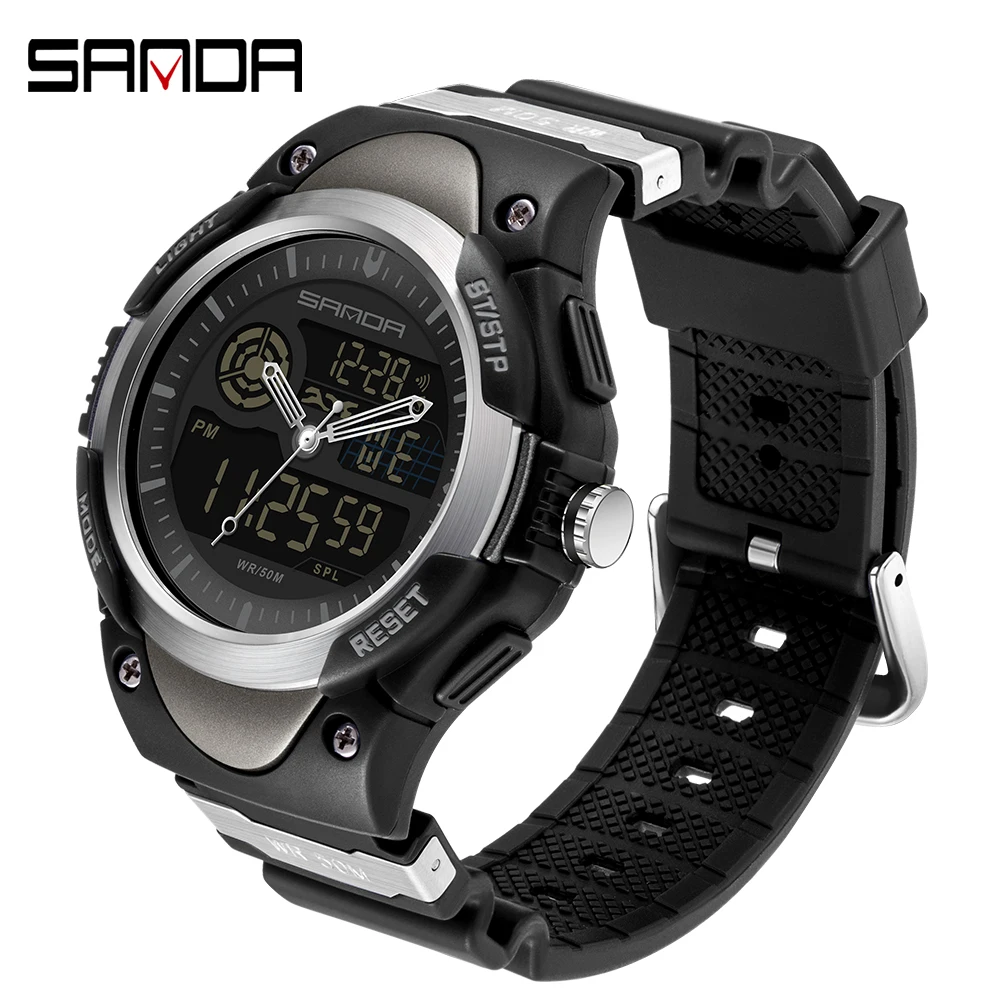 

Sports Digital Watch For Men Military Watches Swim Waterproof 50m Man Clock Relogio Masculino Analog Led Electronic Wristwatch