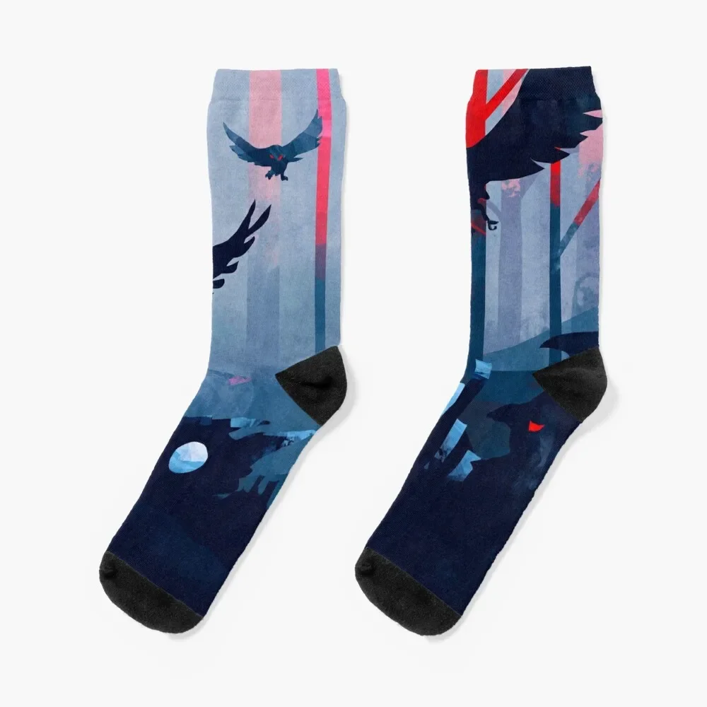 Blue Stone Landscape Socks FASHION luxe Running fashionable Woman Socks Men's