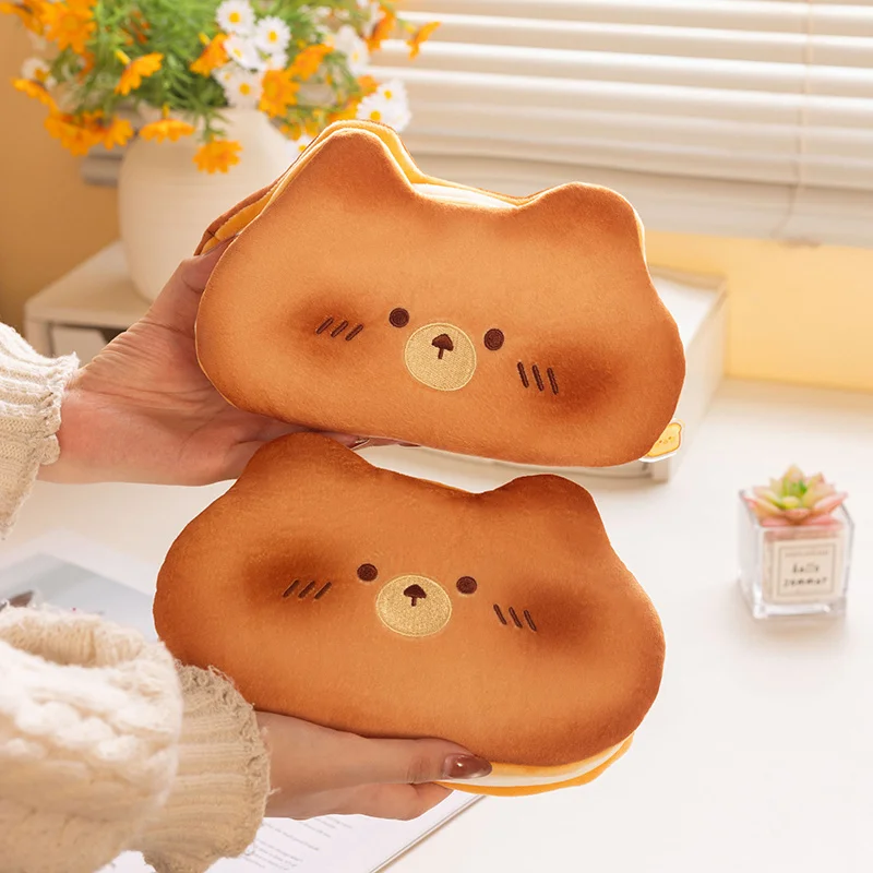 Baking Cookies Plush Toys Simulated Cookies Storage Bag Kawaii Toys Hobbies Collection Decor Toys Creative Kids Birthday Gifts