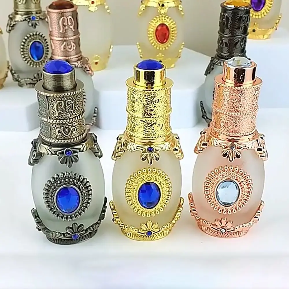 

Durable Glass Pressure Pipette Bottle 12ML Refillable Perfume Bottles Portable Empty Essential Oil Bottle