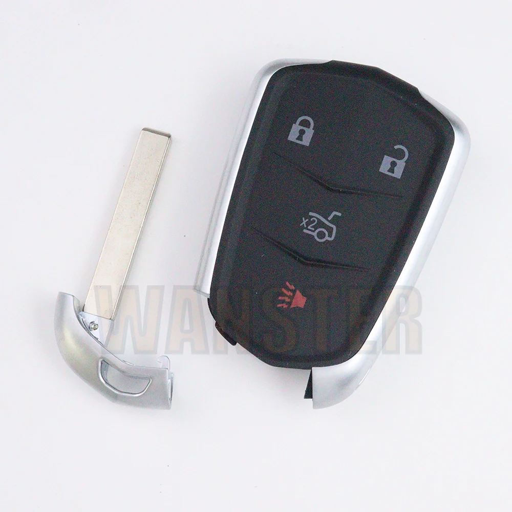 Car Key Fob Case Shell Housing for Cadillac Xt5 XTS CTS SRX ATSL XT4 CT6 ATS Escalade ESV DTS ELR STS 2014 2015 2016 2017 2018