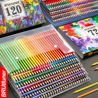 48/72/120/160 Oil-based Colored Pencil Set Student Professional Painting Graffiti Filling Colored Pencil Art Design Stationery