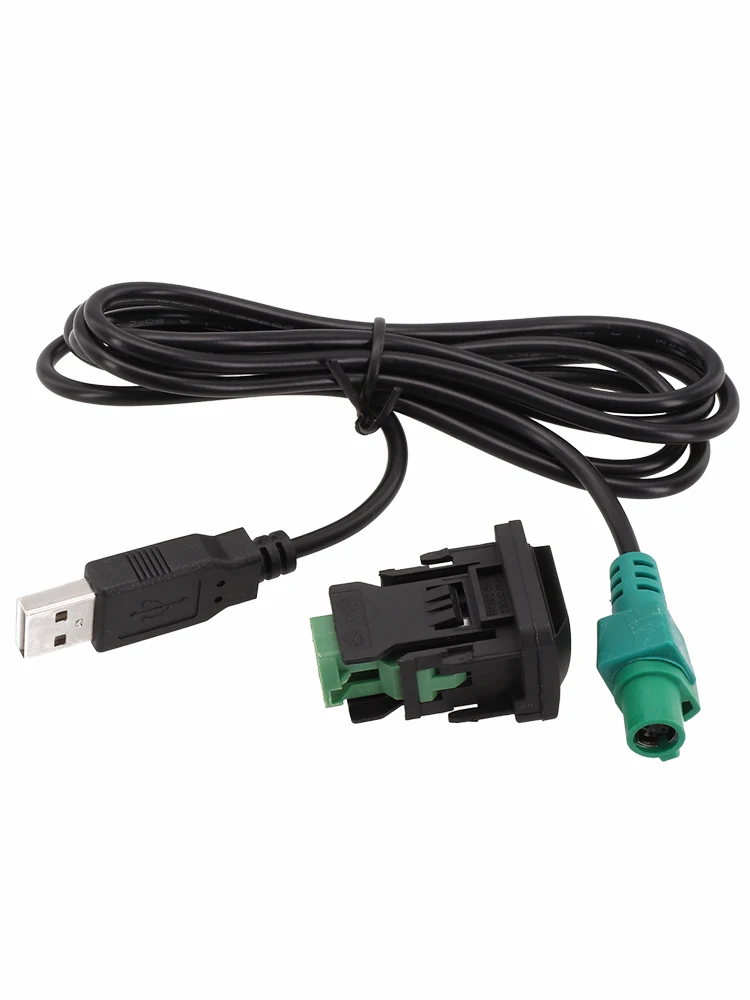 Installed On The Car Dashboard USB Cable Switch Car Dashboard USB Adapter Flush-mount Adapter Quick Installation Easy To Use