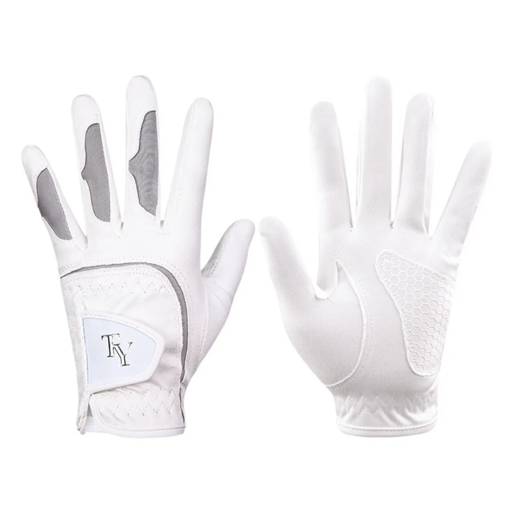 

Comfortable Women's Sport Gloves Professional Full Finger Ladies Golf Gloves Left Right Hand Breathable Full Finger Golf Gloves