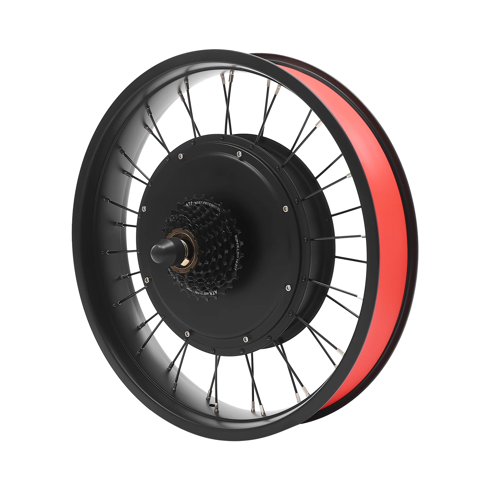 1000W EBike Conversion DC มอเตอร์ไร้แปรงชุดล้อหลังไฟฟ้าจักรยานชุดมอเตอร์สําหรับ 20 นิ้วล้อ Snowmobile,จักรยาน