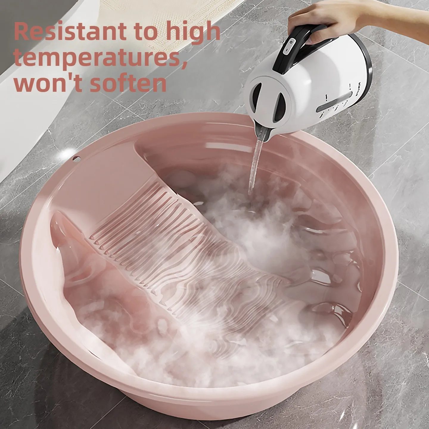 

Thickened Plastic Integrated Large Size Laundry Board And Basin Special Extra Large with Scrubbing Board for Home Dormitory S...