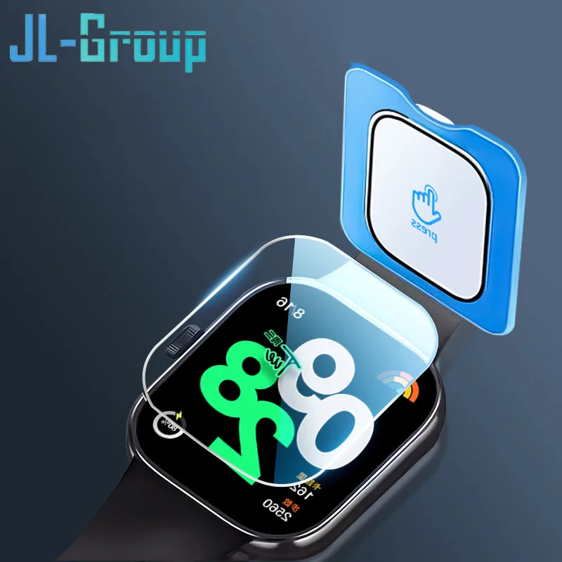 Tempered Glass Film For Xiaomi Redmi Watch 5 Lite Quick Install Screen Protector Anti-Scratch Cover Redmi 5 Active Accessories