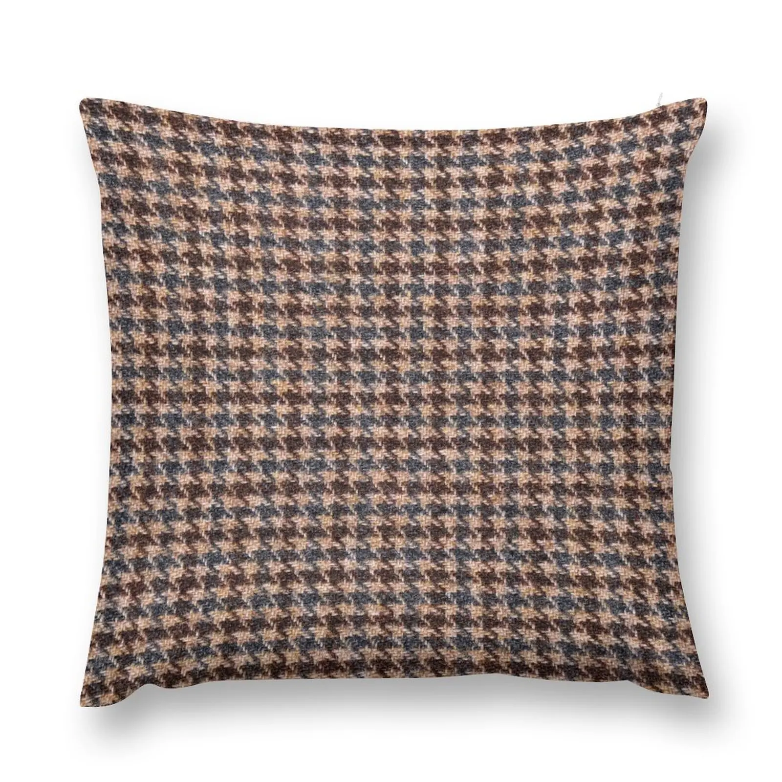 

Brown Tweed fabric texture Throw Pillow Christmas Covers Decorative Pillow Covers For Sofa Cushions For Children