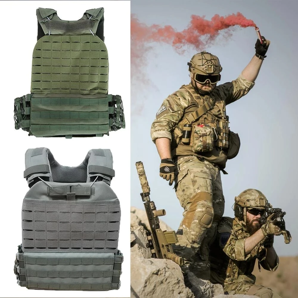 Training Hunting Tactical Vest for Men/Women Plate Carrier Body Armor Hiking Chest Rig Assault Armor Vest Molle Airsoft