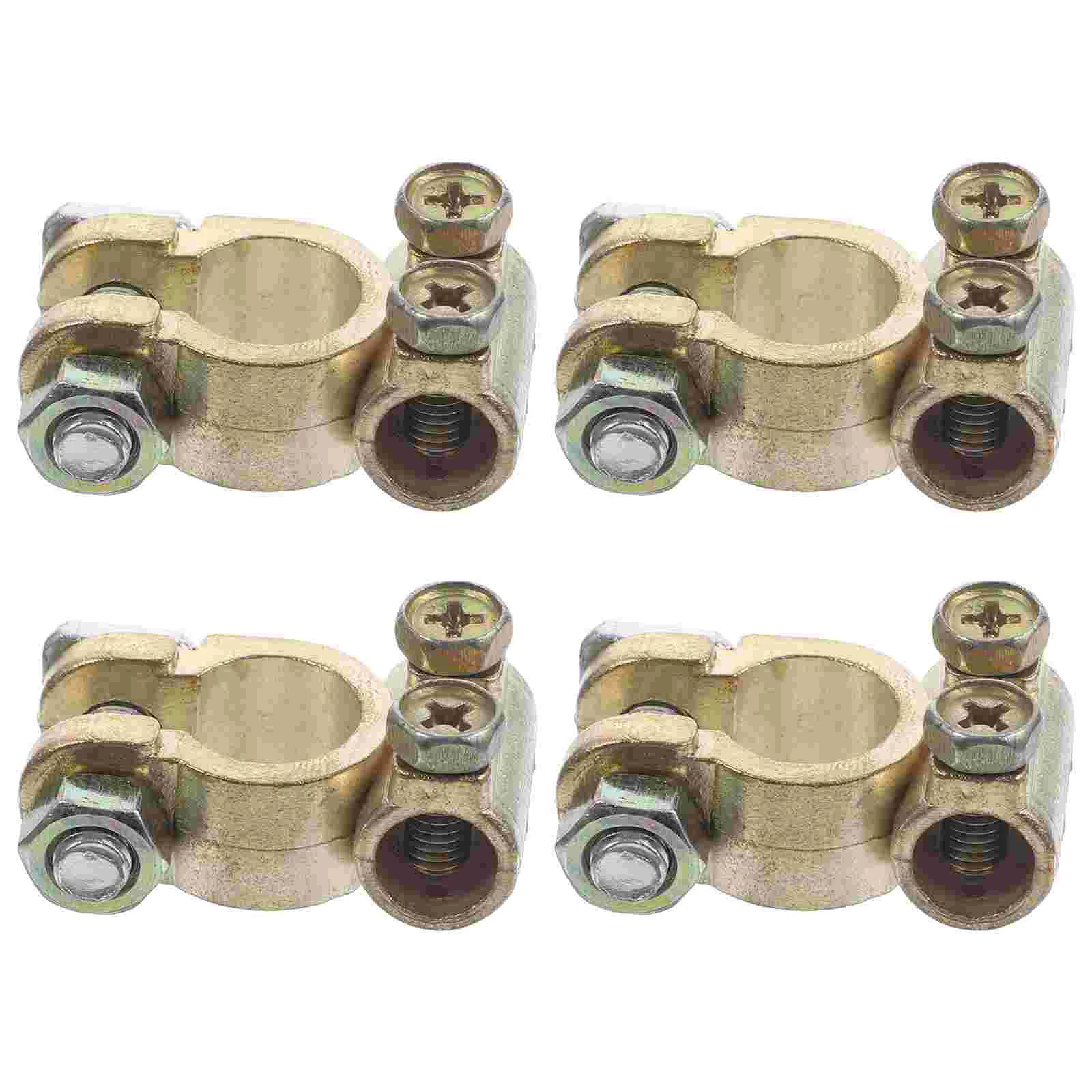 Connector Clip Terminal Cable Clips Car Golden Aluminum-magnesium Alloy