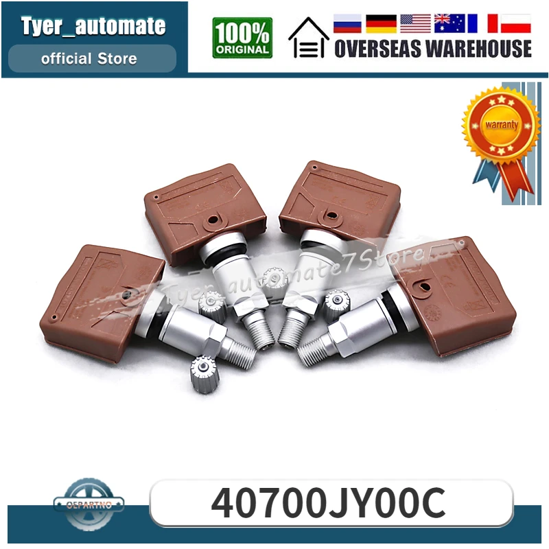 

40700JY00C For Nissan Titan Quest Rogue GT-R Juke Infiniti QX56 G35 M45 G37 Renault TPMS Sensor Tire Pressure Monitor System