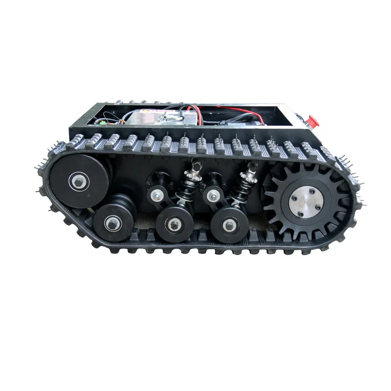 Customized small electric track assembly chassis wheeled underwater track bottom