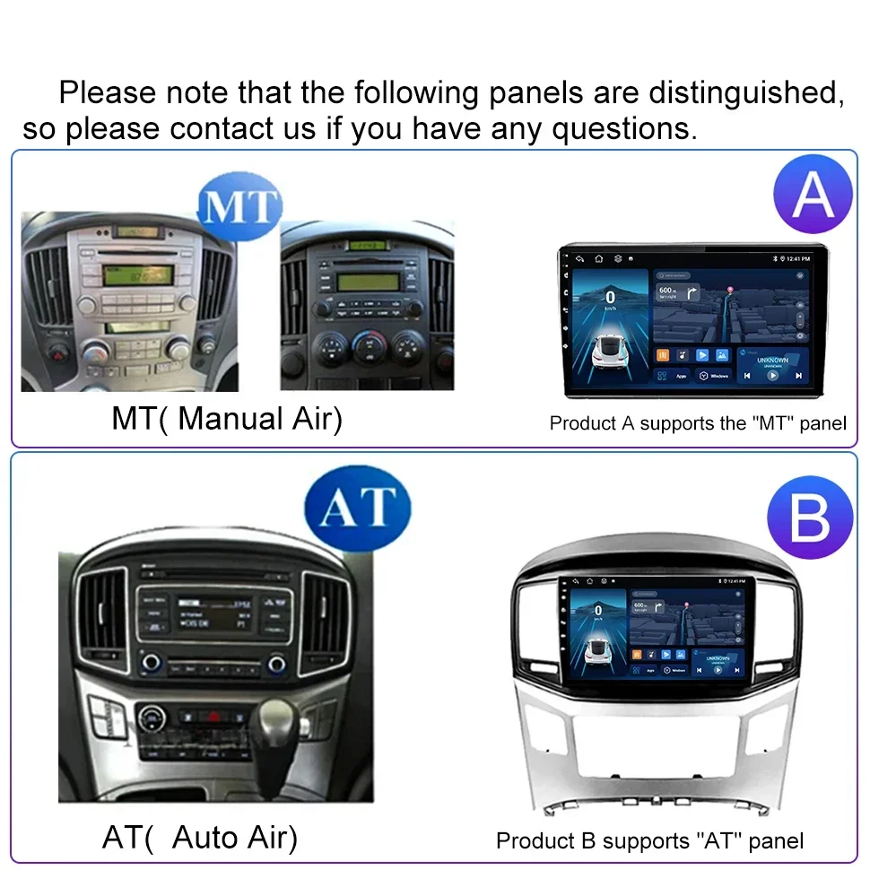 Audio Radio mobil 4G 8core, pemutar Multimedia otomotif otomotif untuk Hyundai H1 Grand Starex I800 TQ 2007-2015 GPS WIFi FM BT RDS