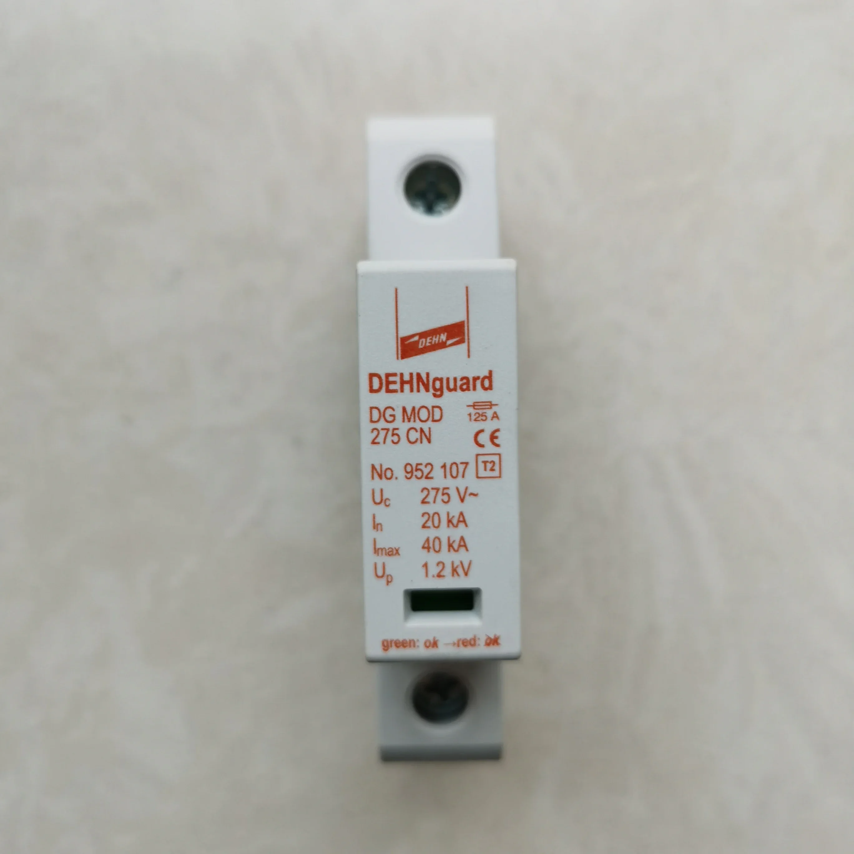 

German Shield Lightning Protector 952102 Single Phase DEHN Surge Protector DG S 275 CN Genuine Promotion