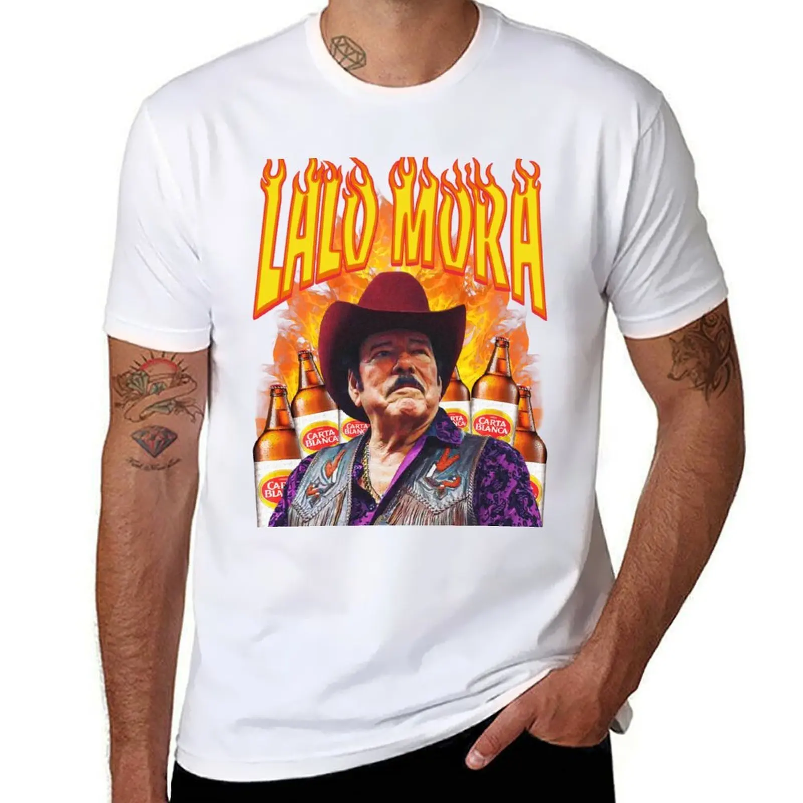 

Lalo Mora Vintage Retro Design T-Shirt men t shirt cotton 100% t shirt man casual T-Shirt