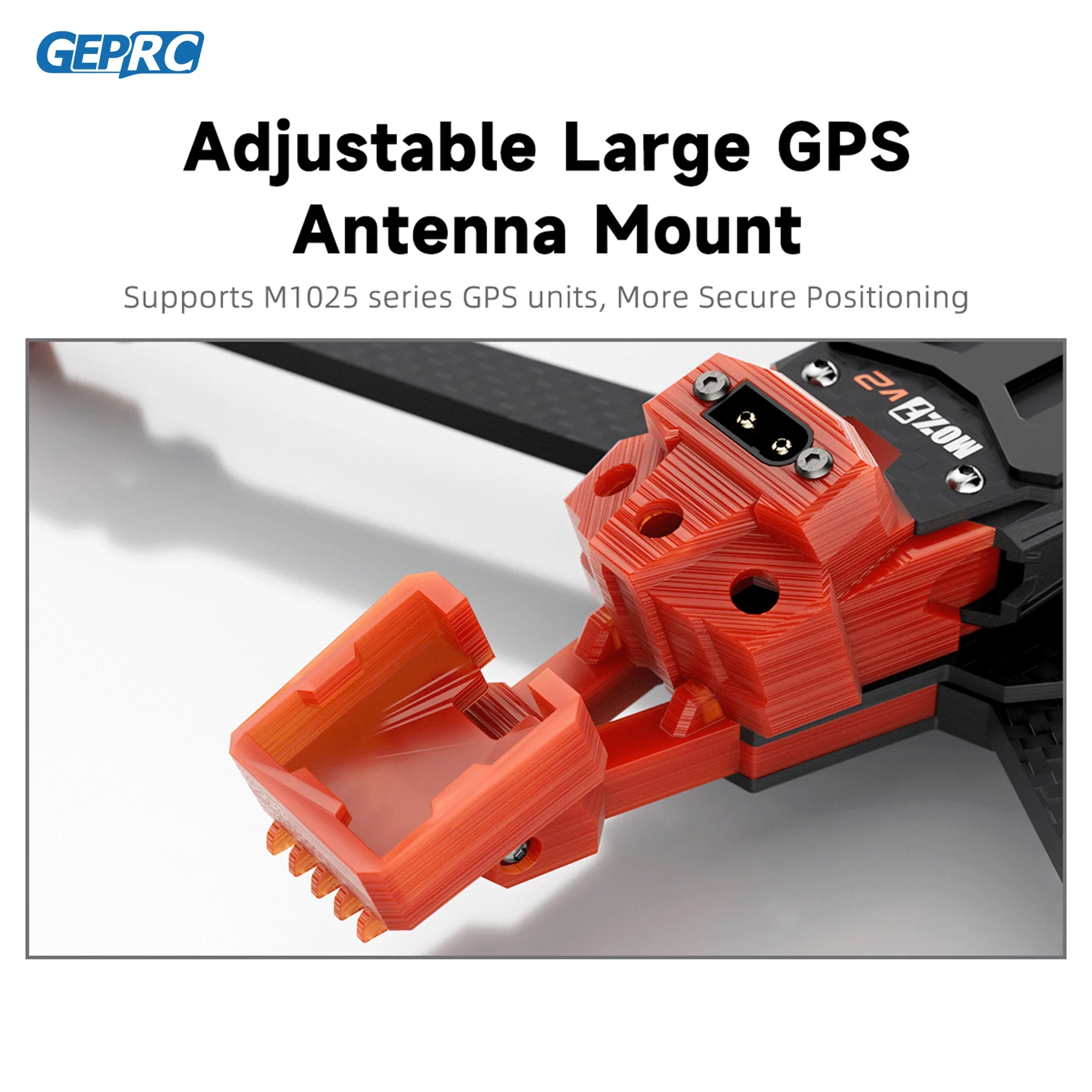 GEPRC GEP-MOZ7 V2 フレームパーツ アクセサリー ベース クアッドコプター FPV フリースタイル RC レーシング ドローン
