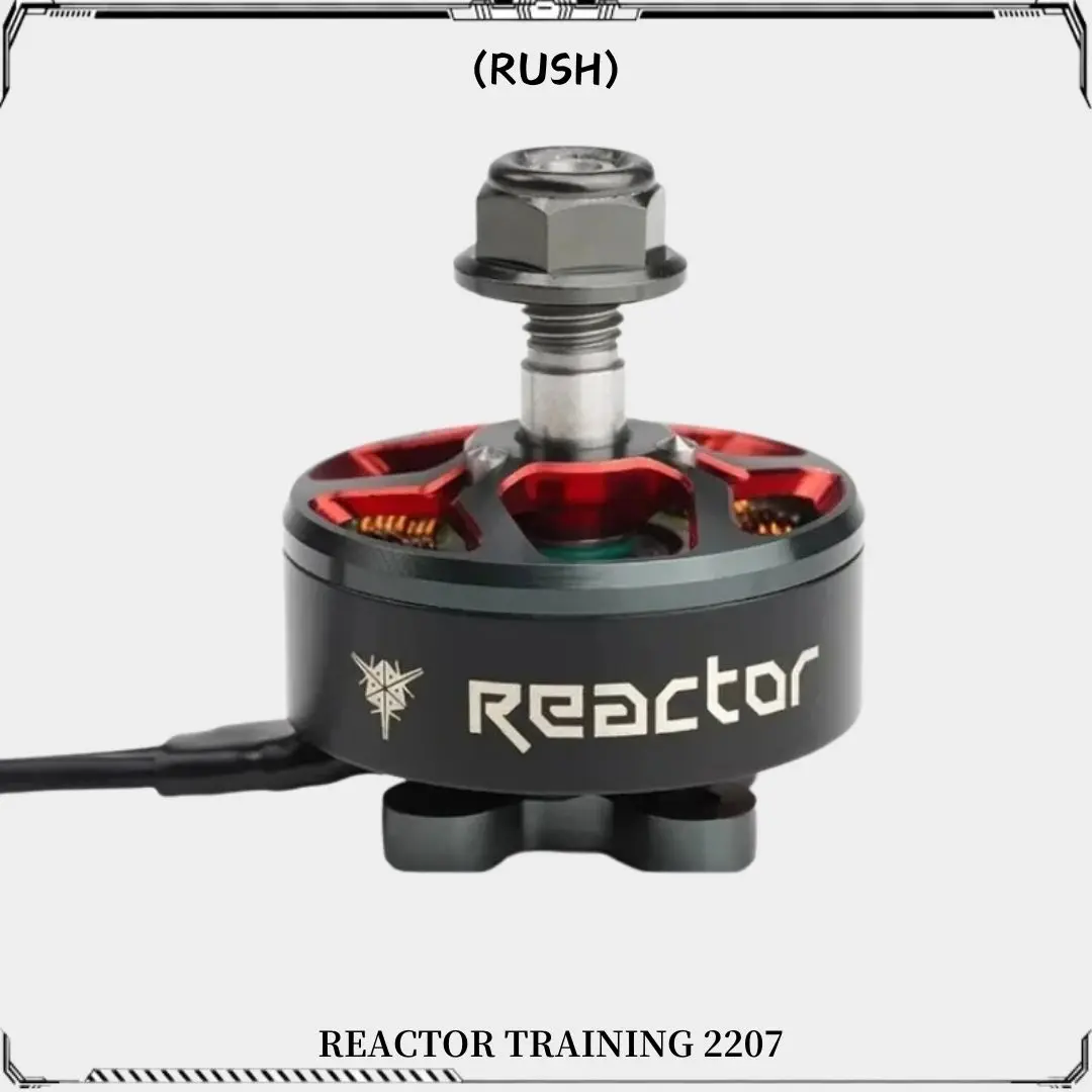 RUSHFPV RUSH REACTOR TRAINING 2207 1860/ 1960/ 2060KV 6S Brushless Motor Compatible 5-6inch Propeller for RC FPV Freestyle Drone