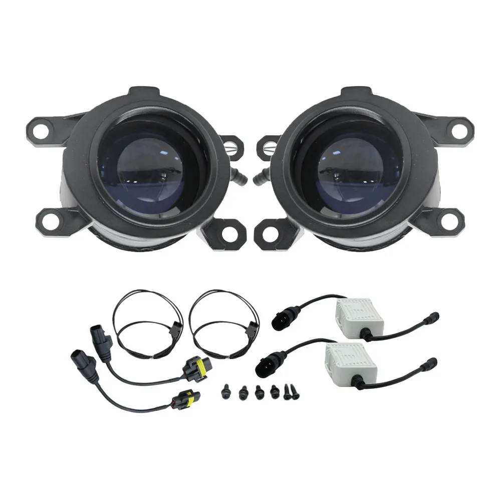 

LED Matrix Lenses LED Fog Lights Fit for Toyota COROLLA CROSS/ PRIUS 2017+ 12V White/ Yellow Len