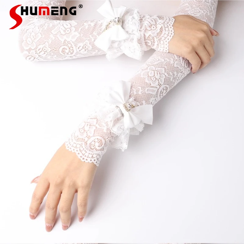 

Осень-зима 2022, новое платье-накидка Rojita в японском стиле, специальные рукава, защита рук, аксессуары для одежды, каваи, милые нарукавники