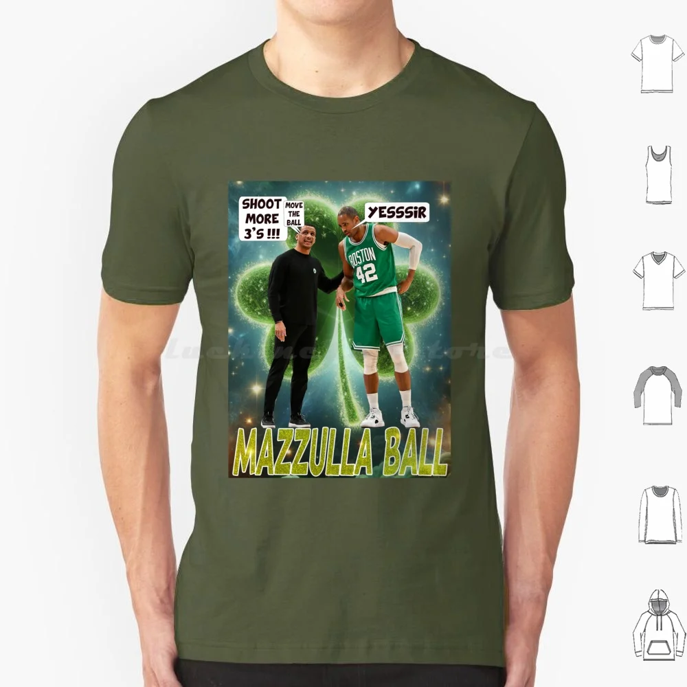 Mazzulla Ball T Shirt Men Women Kids 6xl Joe Mazzulla To Bleed Green Different Here Banner 18