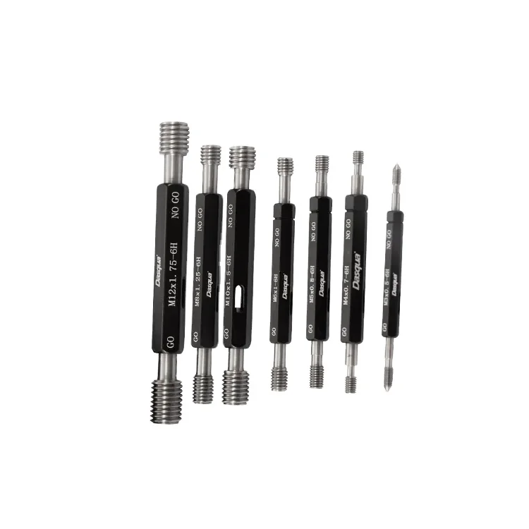 ANSI B1.2 DIN ISO 1502 7Pcs Thread Plug Gauge Set Go&No-Go Metric