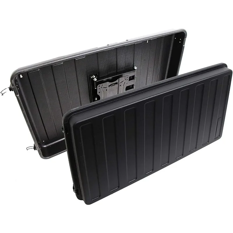 غطاء صلب على شكل حرف V لحماية مانعة لتسرب الماء للتلفزيون - يتصاعد على الحائط على اليمين - حامل تثبيت على الحائط للتلفزيون... (3