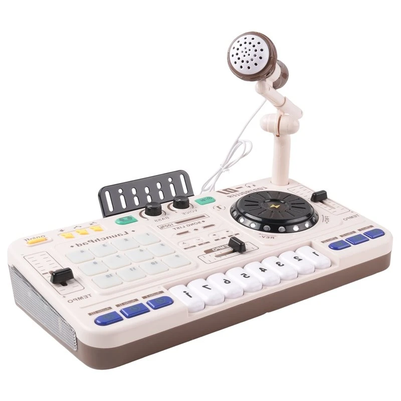 ABOU-DJ Turntable Kids DJ Mixer Toy Electronic Keyboard Toys Musical Instruments And Toys