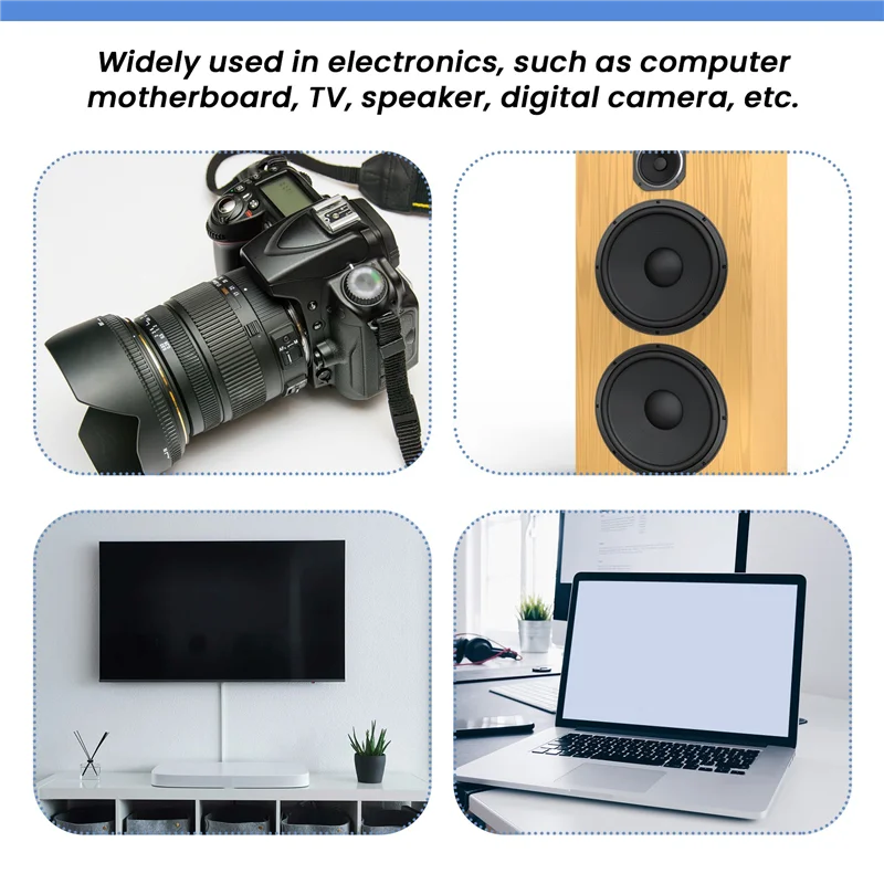 【NUOVO】 Condensatori elettrolitici in alluminio da 20 pezzi 1000Uf 50V 13X25mm neri