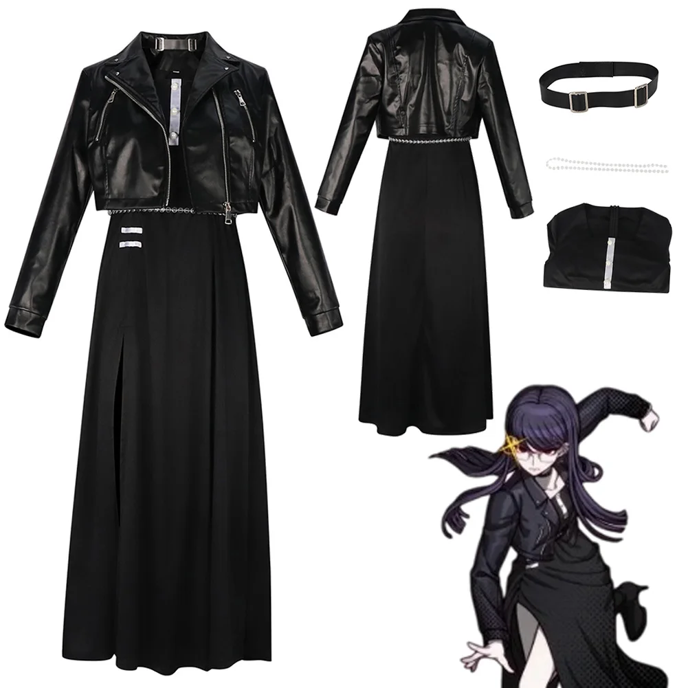 Shizuhara Hiruko Cosplay Costume Anime Game Hundred Line Role-playing Clothing Women Fantasia Outfits Halloween Carnival Suits