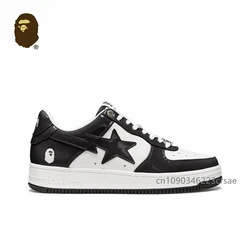 Original bape sta männer frauen skateboard schuhe klassische bapesta lässig rutsch feste gummi boden paar unisex turnschuhe Eur36-45