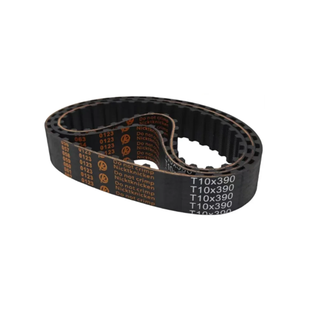 circumference: 610mm-970mm T10 Timing belt bandwidth: 10/15/20/25/30/40/50mm T10 rubber trapezoidal toothed synchronous belt 6
