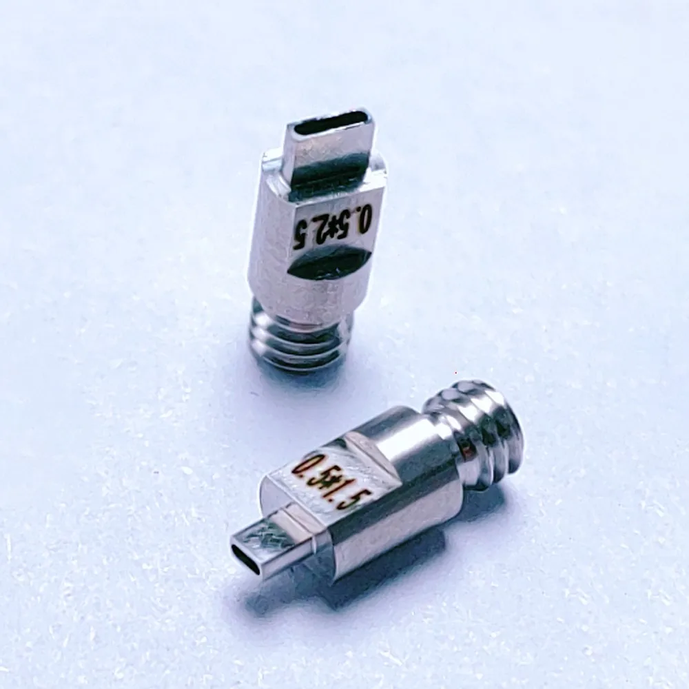 SY Dispensing needle Flat precision split needle Stainless steel dispensing nozzle