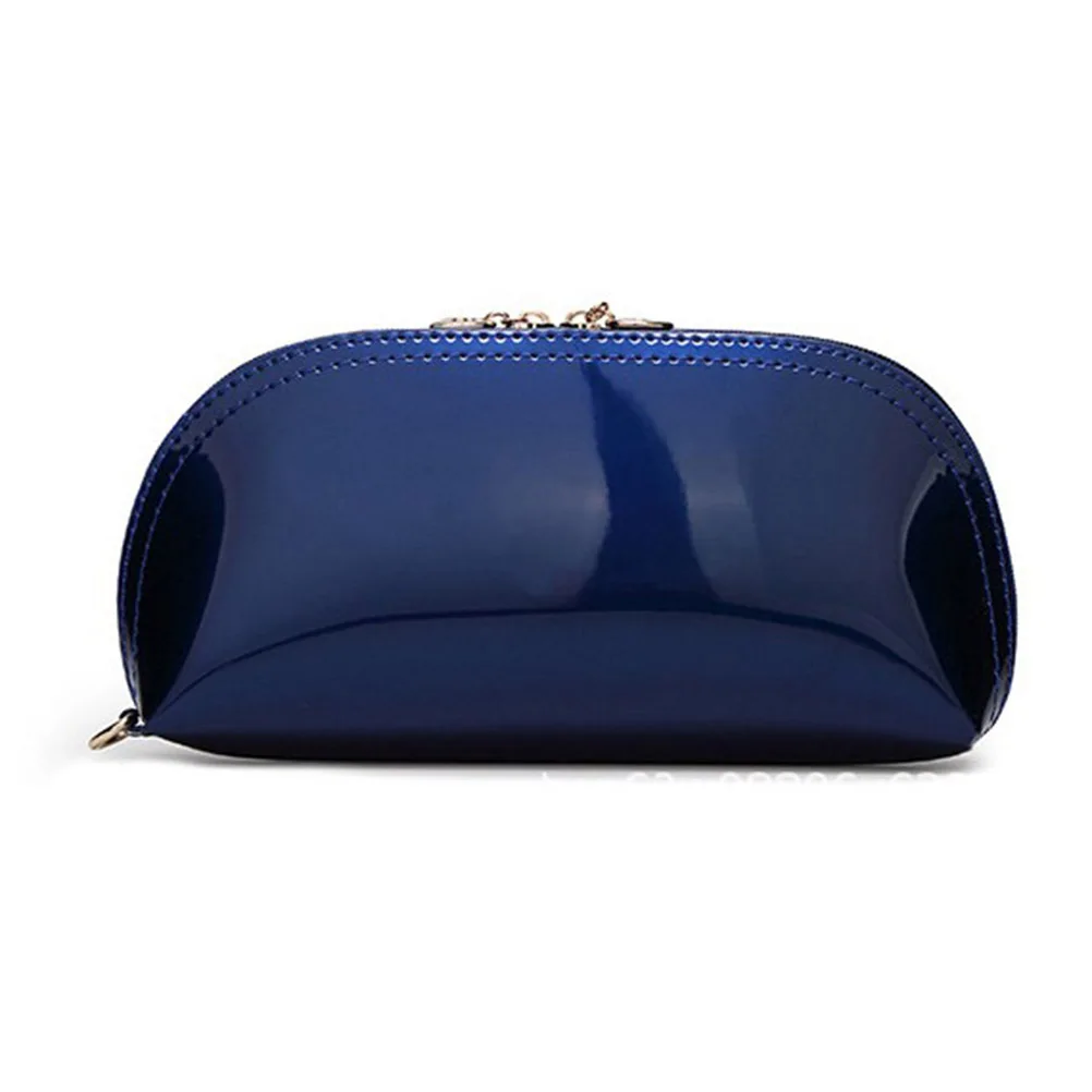 

Women Pu Bag Makeup Organizer Waterproof Travel Toiletry Pouch Zipper Coin Purse Stationery Storage Bag Glitter