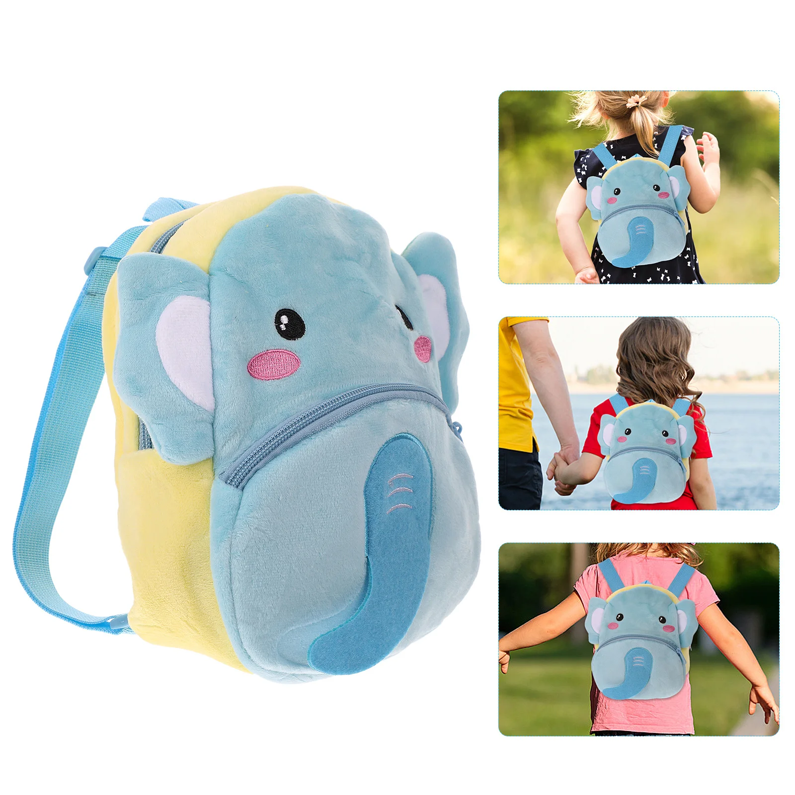 

Candy Bag Strong Wear Resistance Childrens Backpack Kindergarten Book Bag Creative Generous Design Easy Portable