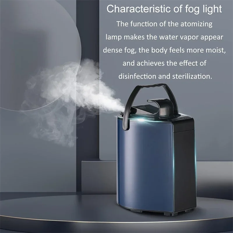 Sauna Steamer Portable Pot, 3L Stainless Steel Steam Generator with Remote Control, Smart Touch Button, Spa Machine