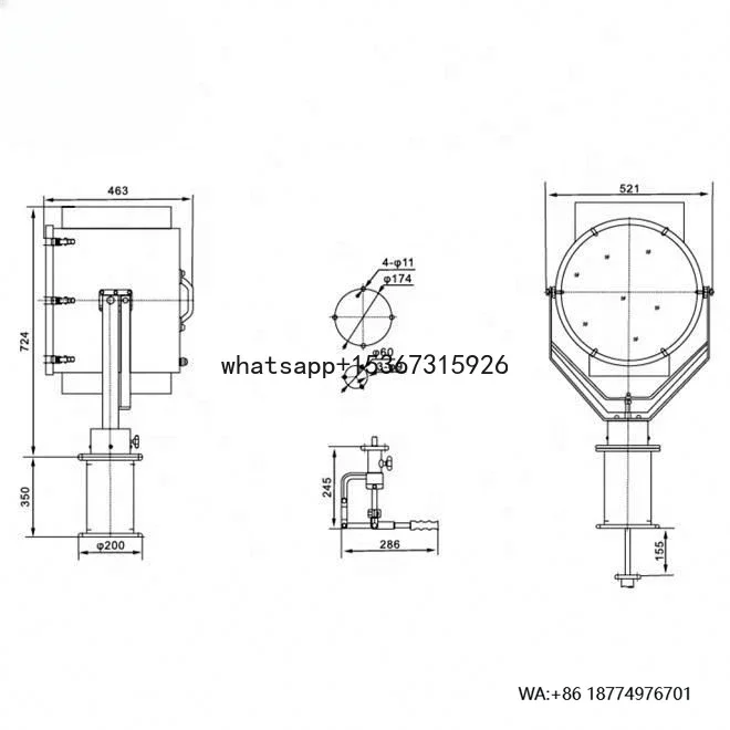 

TZ1 1000w 220v водонепроницаемый морской ксеноновый прожектор