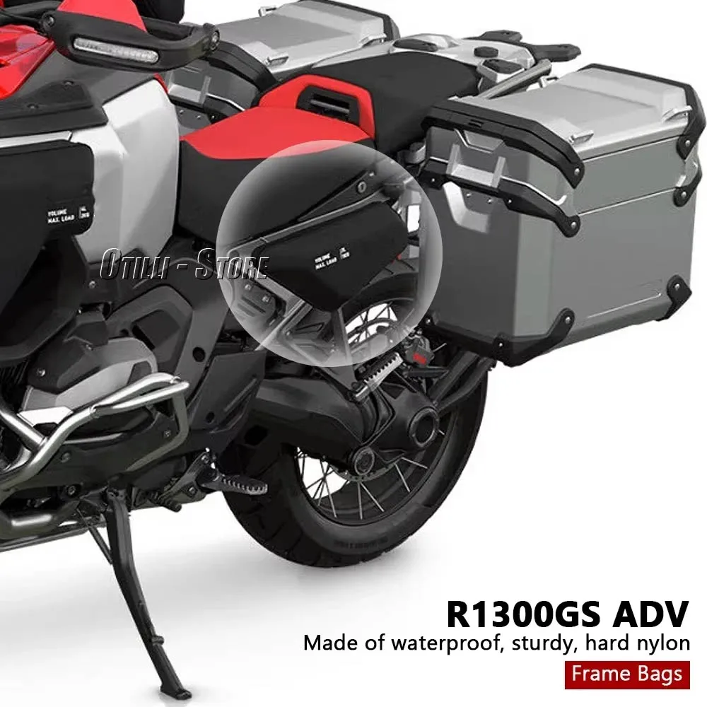 Tas Samping R1300 GS ADV Paket Penyimpanan Tas Tahan Air 2024 2025 Untuk BMW R1300GS Adventure R 1300 GSA Sepeda Motor Baru
