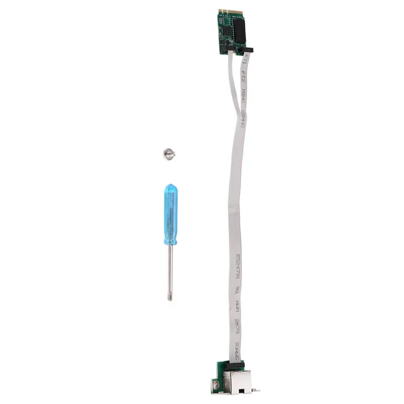 

A23F-2.5Gb Network Adapter M.2 A+E To RJ45 COM Port RTL8125BG Chip 2.5G/1G/100Mbps Gigabit Ethernet LAN Card For Desktop PC