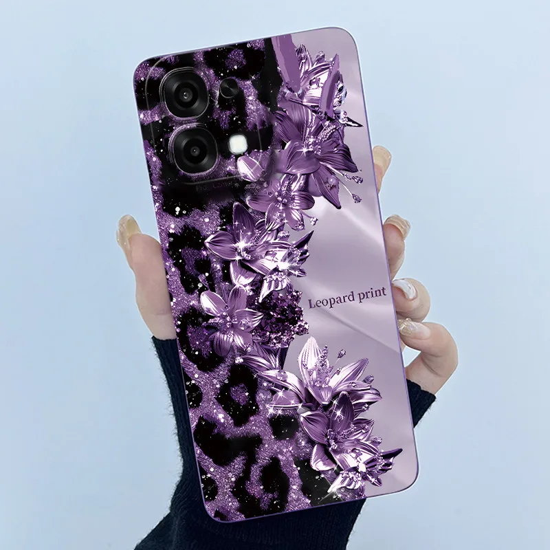 حافظة لهاتف اوبو A6 برو لطيف الباندا الحلو الفتيات القطط سيليكون غطاء حماية ناعم لهاتف اوبو A6 برو A6Pro 4G 5G 2025 غلاف ممتص الصدمات #5