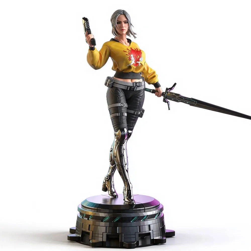 1/24 75mm  Sexy Girl Resin Model Kits GK Miniature 3D Printed Gray Model Figurine DIY Doll Model Unassembled And Unpainted